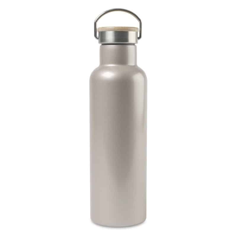Aviana™ Metallics Double Wall Stainless Steel Wine Bottle - 25 Oz. - Champagne - 2
