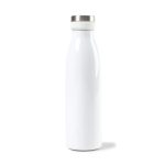 Aviana™ Palmer Double Wall Stainless Bottle - 17 Oz. - White Opaque Gloss - 1