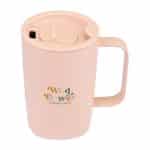 Aviana™ Rowan Recycled Mug - 15 Oz. - Light Peach - 2