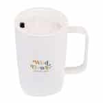 Aviana™ Rowan Recycled Mug - 15 Oz. - Marshmallow - 3