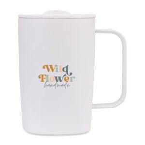 Aviana™ Rowan Recycled Mug - 15 Oz. - Marshmallow
