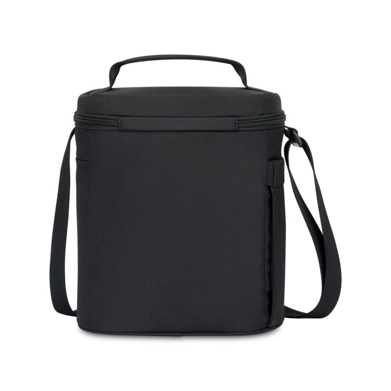 Aviana™ Rowan Recycled Nylon Lunch Cooler - Aware™ - Black - 3