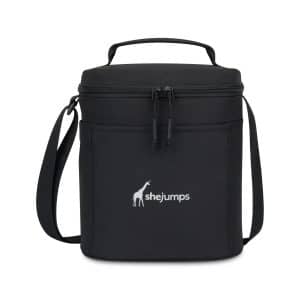 Aviana™ Rowan Recycled Nylon Lunch Cooler - Aware™ - Black