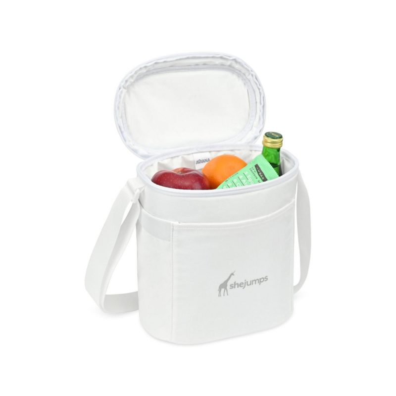 Aviana™ Rowan Recycled Nylon Lunch Cooler - Aware™ - Marshmallow - 2