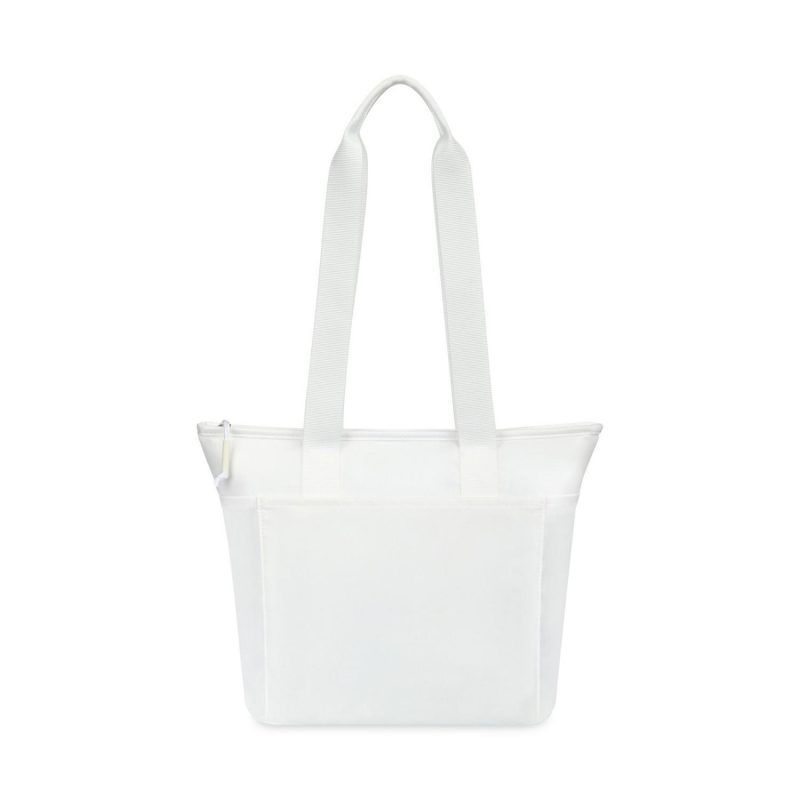Aviana™ Rowan Recycled Nylon Tote Cooler - Aware™ - Marshmallow - 1