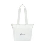 Aviana™ Rowan Recycled Nylon Tote Cooler - Aware™ - Marshmallow