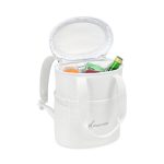Aviana™ Rowan Recycled Nylon Tote Pack Cooler - Aware™ - Marshmallow - 2