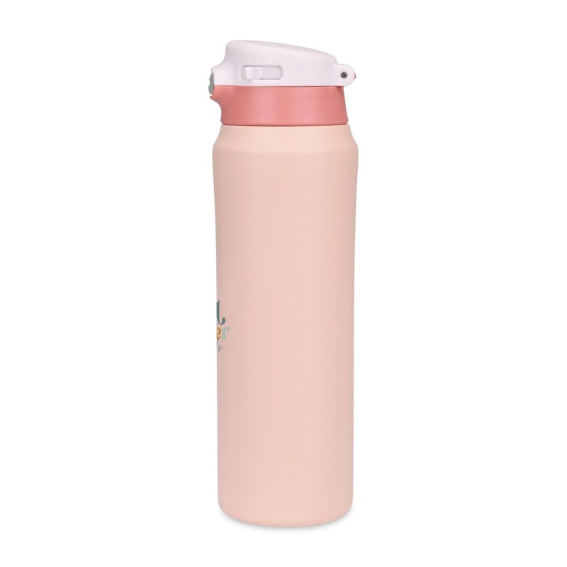 Aviana™ Rowan Recycled Sip Lid Bottle - 16 Oz. - Light Peach - 3