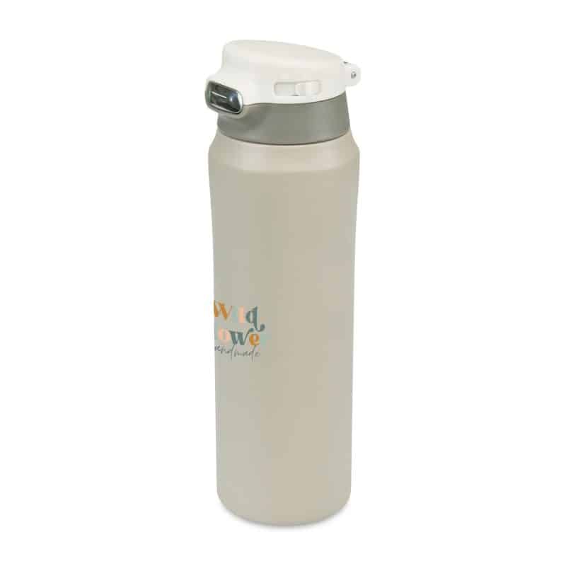 Aviana™ Rowan Recycled Sip Lid Bottle - 16 Oz. - Taupe - 2