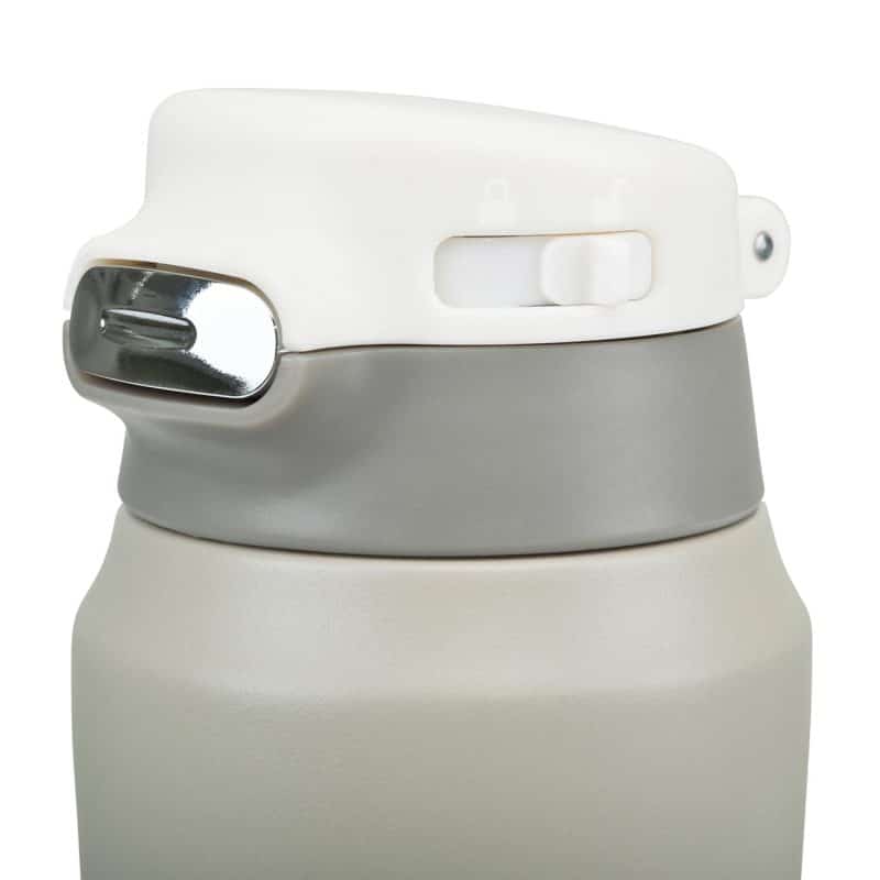 Aviana™ Rowan Recycled Sip Lid Bottle - 16 Oz. - Taupe - 4