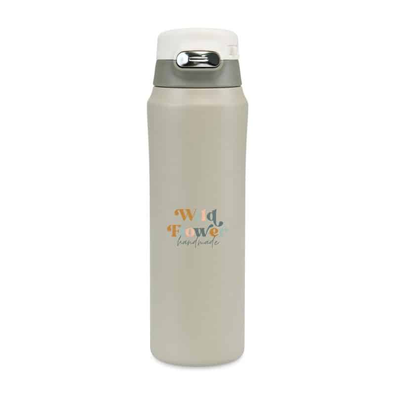 Aviana™ Rowan Recycled Sip Lid Bottle - 16 Oz. - Taupe