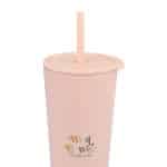 Aviana™ Rowan Recycled Straw Tumbler - 17 Oz. - Light Peach - 2