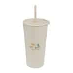 Aviana™ Rowan Recycled Straw Tumbler - 17 Oz. - Taupe - 4
