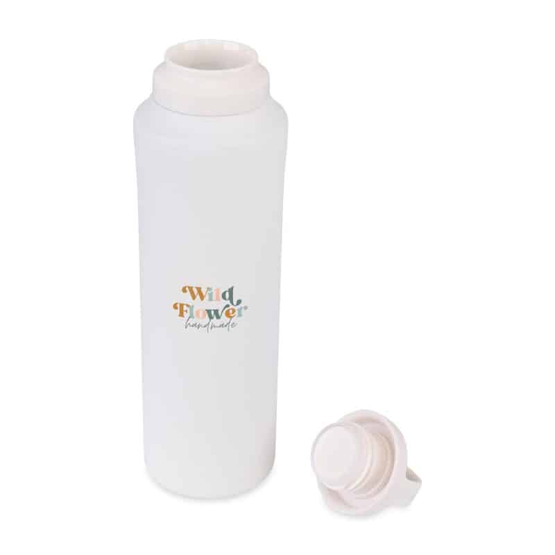 Aviana™ Rowan Recycled Water Bottle - 25 Oz. - Marshmallow - 2