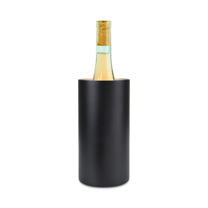 Aviana™ Rowan Recycled Wine Chiller - Black - 1