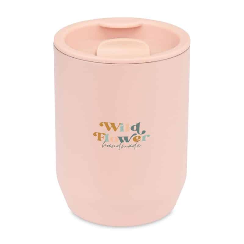 Aviana™ Rowan Recycled Wine Tumbler - 15 Oz. - Light Peach - 3
