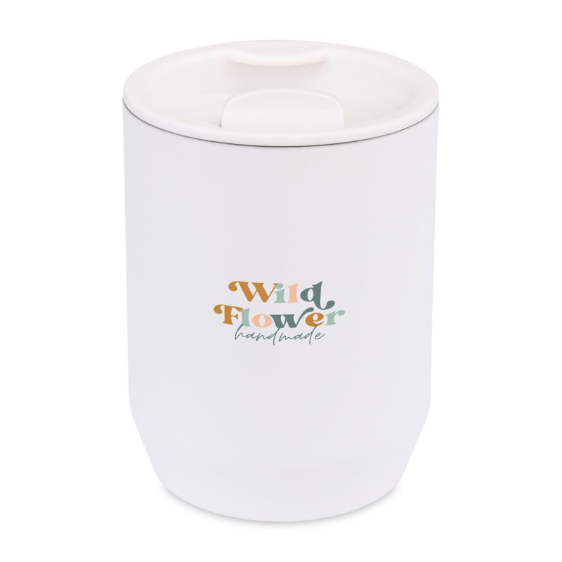 Aviana™ Rowan Recycled Wine Tumbler - 15 Oz. - Marshmallow - 4