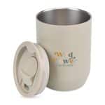 Aviana™ Rowan Recycled Wine Tumbler - 15 Oz. - Taupe - 2