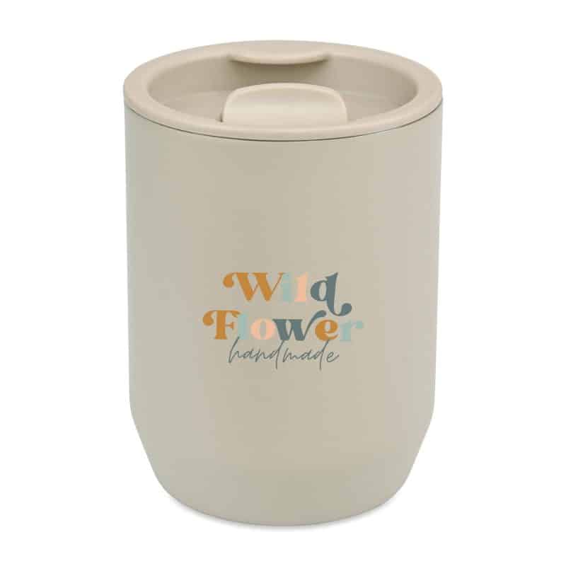 Aviana™ Rowan Recycled Wine Tumbler - 15 Oz. - Taupe - 4