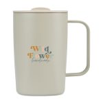 Aviana™ Rowan Recycled Stainless Steel Mug - 15 Oz. - Taupe