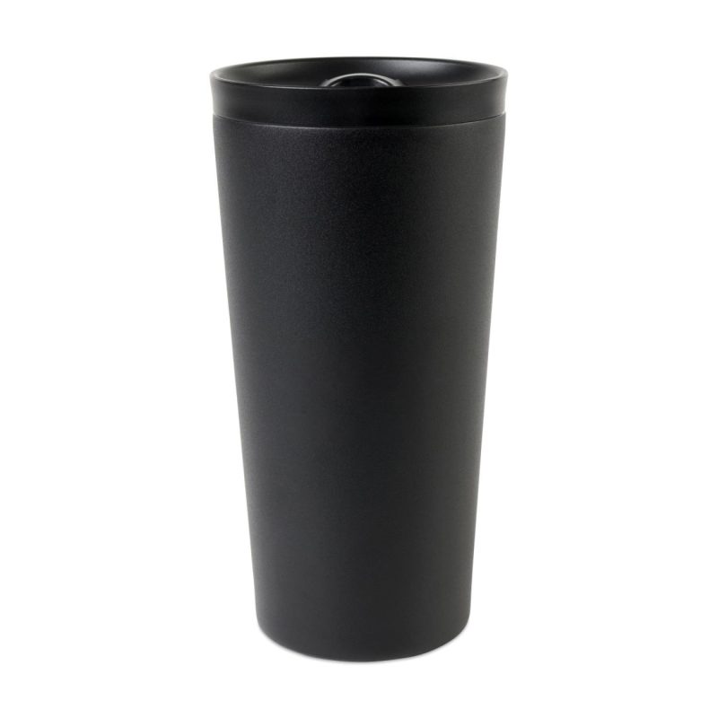 Aviana™ Rowan Recycled Stainless Steel Tumbler - 17 Oz. - Black - 1