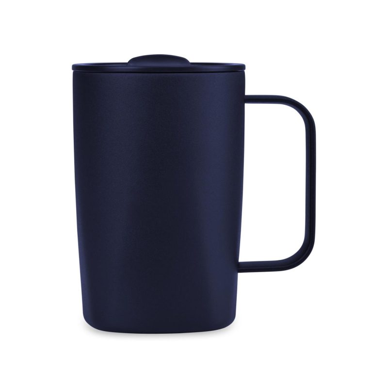Aviana Rowan Recycled Stainless Steel Mug - 15 Oz. - Matte Navy - 1