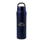 Aviana Rowan Recycled Stainless Steel Water Bottle - 16 Oz. - Matte Navy