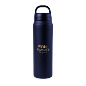 Aviana Rowan Recycled Stainless Steel Water Bottle - 16 Oz. - Matte Navy