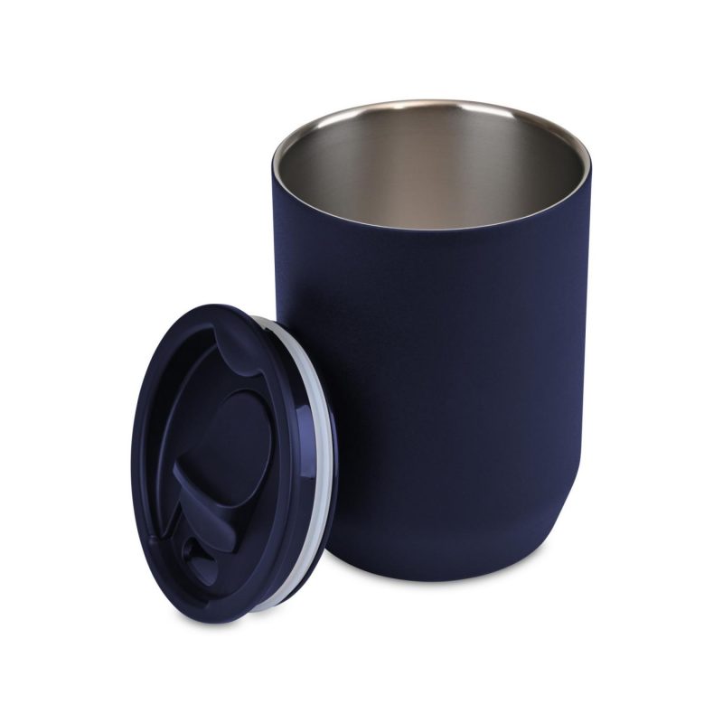 Aviana Rowan Recycled Stainless Steel Wine Tumbler - 15 Oz. - Matte Navy - 3