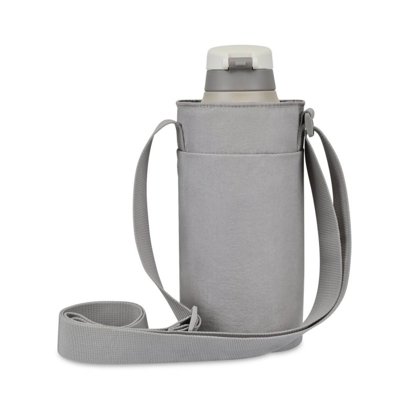 Aviana™ Rowan Recycled Nylon Bottle Sling - Aware™ - Taupe - 4
