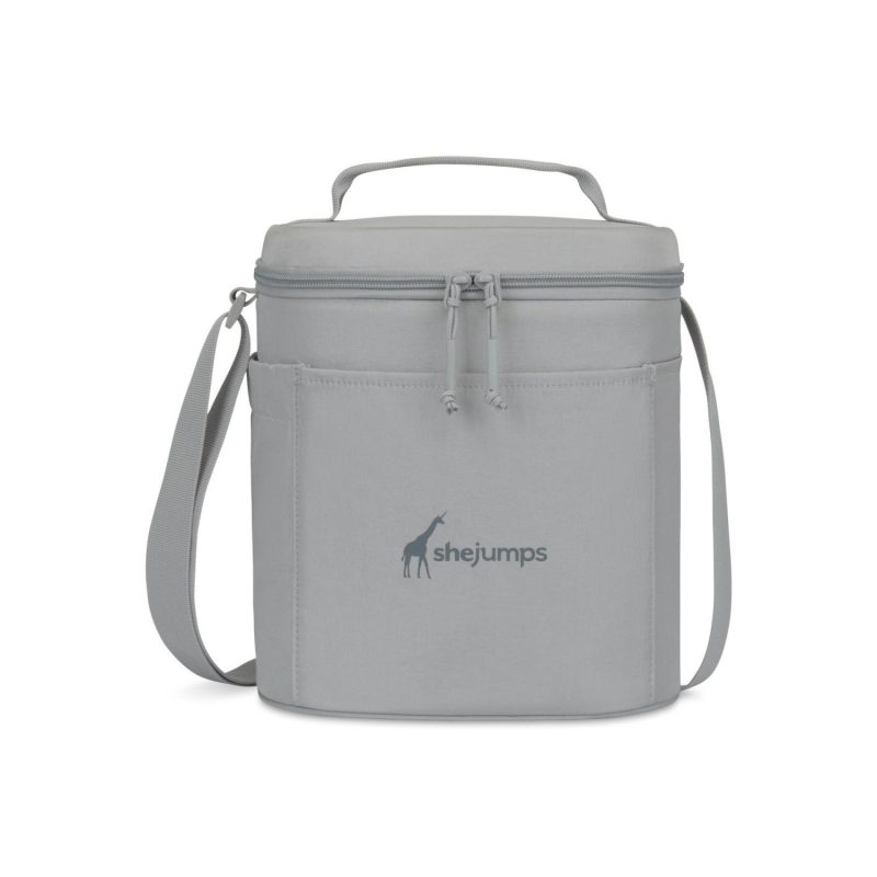 Aviana™-Rowan-Recycled-Nylon-Lunch-Cooler-Aware™-Taupe-102749-594 Aviana™ Rowan Recycled Nylon Lunch Cooler - Aware™ - Taupe