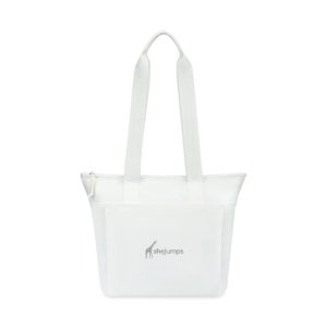Aviana™ Rowan Recycled Nylon Tote Cooler - Aware™ - Marshmallow