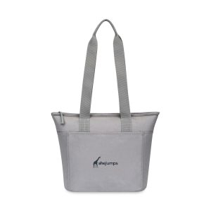Aviana™ Rowan Recycled Nylon Tote Cooler - Aware™ - Taupe