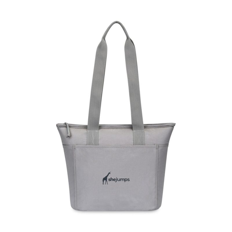 Aviana™ Rowan Recycled Nylon Tote Cooler - Aware™ - Taupe
