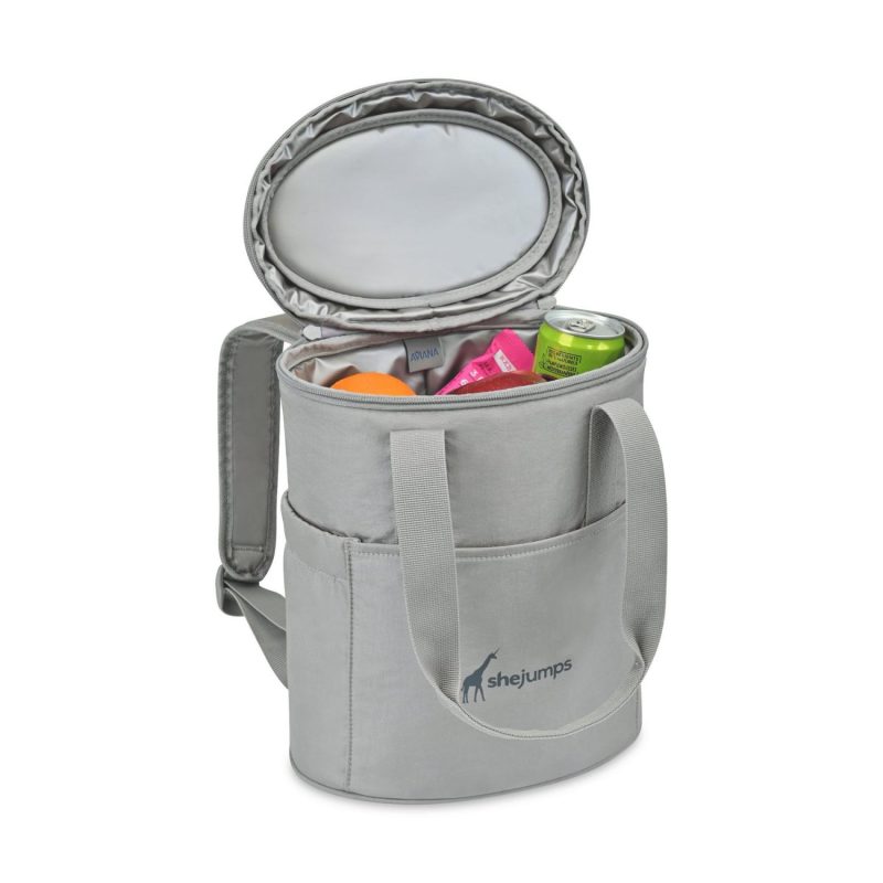 Aviana™ Rowan Recycled Nylon Tote Pack Cooler - Aware™ - Taupe - 2