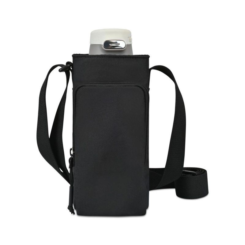 Aviana Rowan Recycled Nylon Bottle Sling - AWARE - Black - 1
