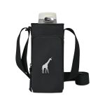 Aviana Rowan Recycled Nylon Bottle Sling - AWARE - Black
