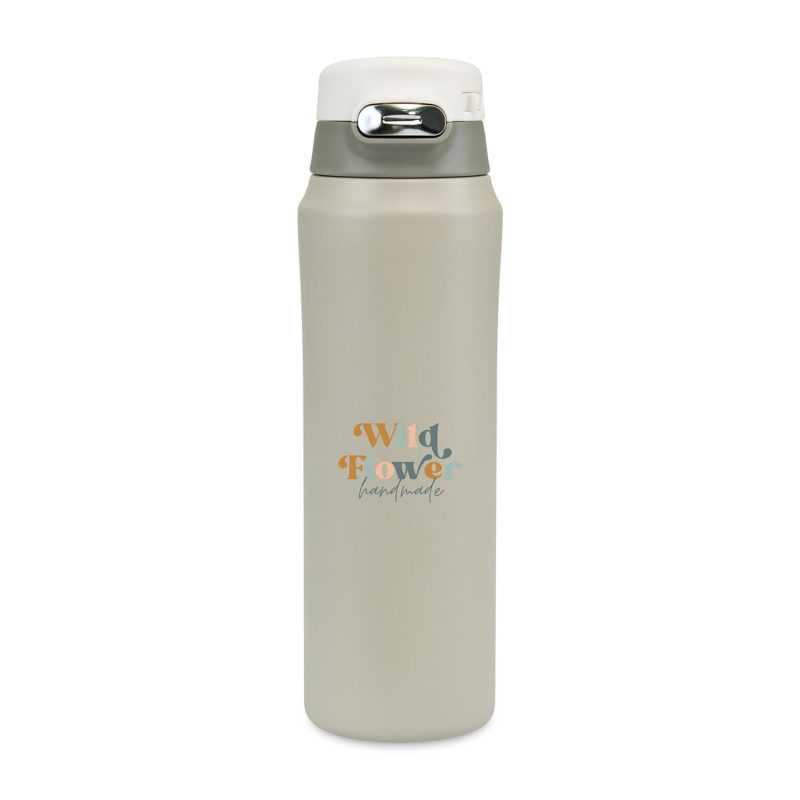 Aviana Rowan Recycled Sip Lid Bottle - 16 Oz. - Taupe