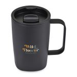 Aviana Rowan Recycled Stainless Steel Mug - 15 Oz. - Black - 4