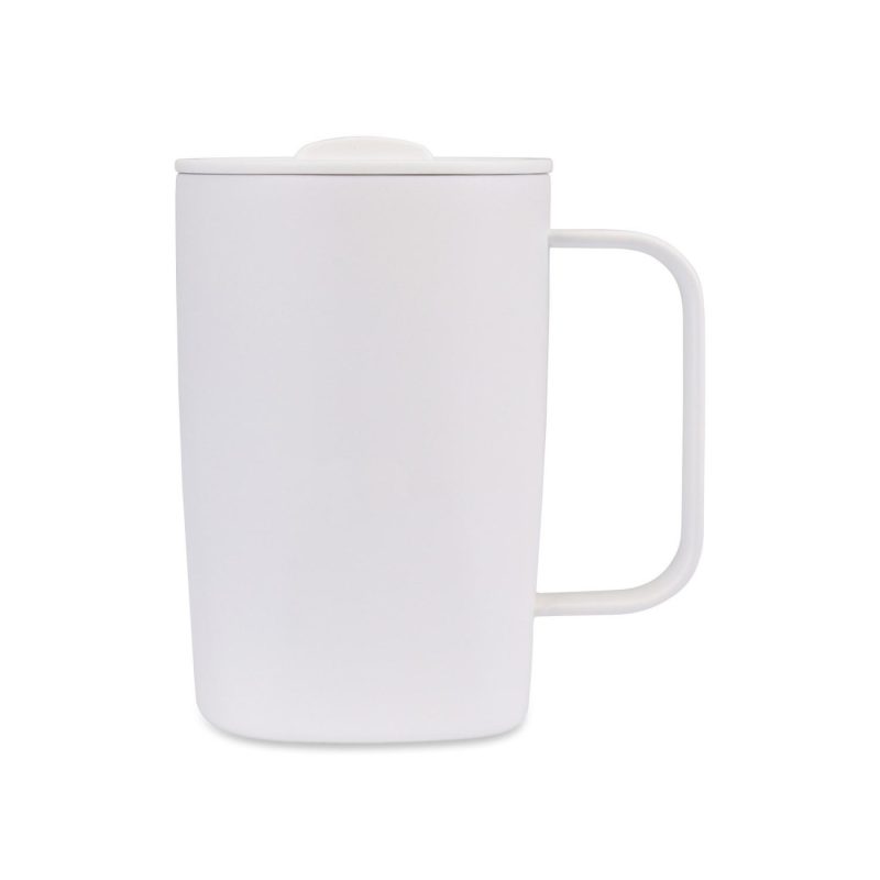Aviana Rowan Recycled Stainless Steel Mug - 15 Oz. - Marshmallow - 1