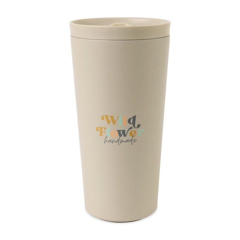 Aviana Rowan Recycled Stainless Steel Tumbler - 17 Oz. - Taupe