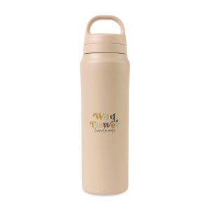 Aviana Rowan Recycled Stainless Steel Water Bottle - 16 Oz. - Light Peach