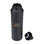 Aviana Rowan Recycled Stainless Steel Water Bottle - 25 Oz. - Black - 2