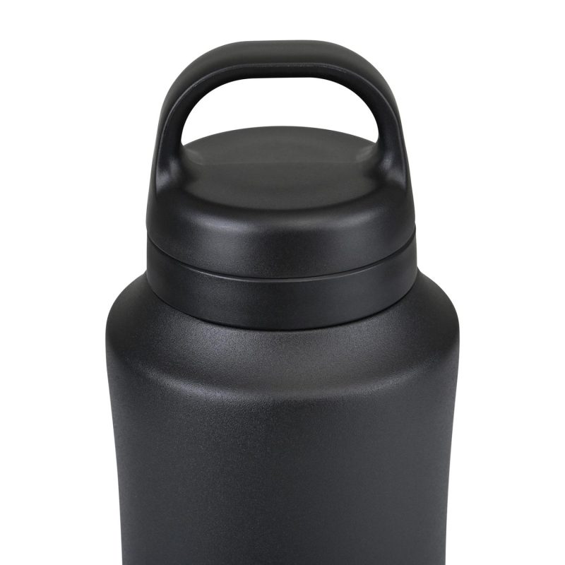 Aviana Rowan Recycled Stainless Steel Water Bottle - 25 Oz. - Black - 3