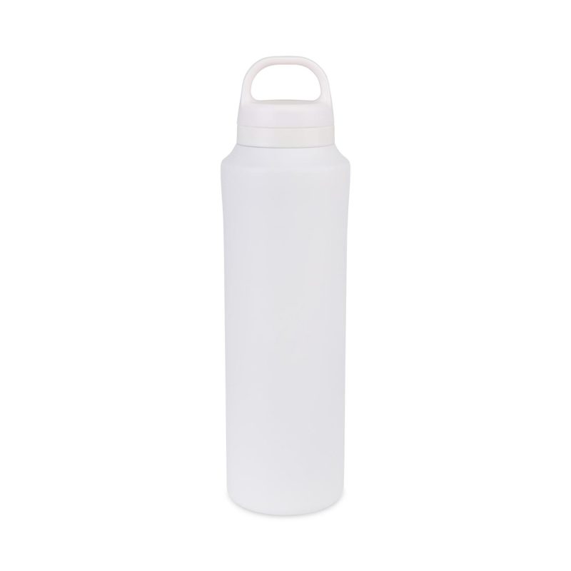 Aviana Rowan Recycled Stainless Steel Water Bottle - 25 Oz. - Marshmallow - 1