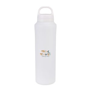 Aviana Rowan Recycled Stainless Steel Water Bottle - 25 Oz. - Marshmallow