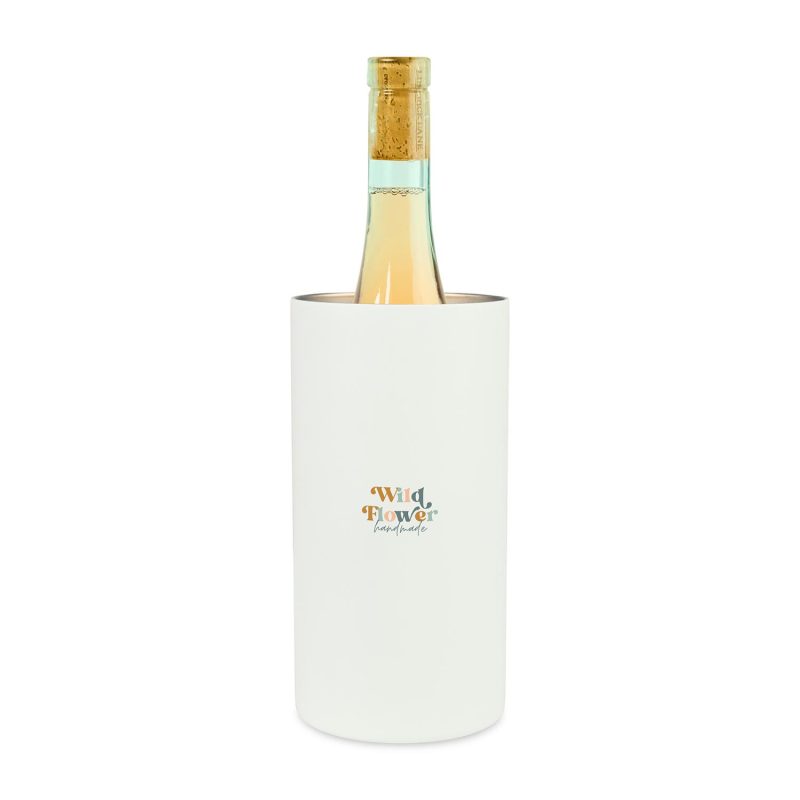 Aviana Rowan Recycled Stainless Steel Wine Chiller - Marshmallow