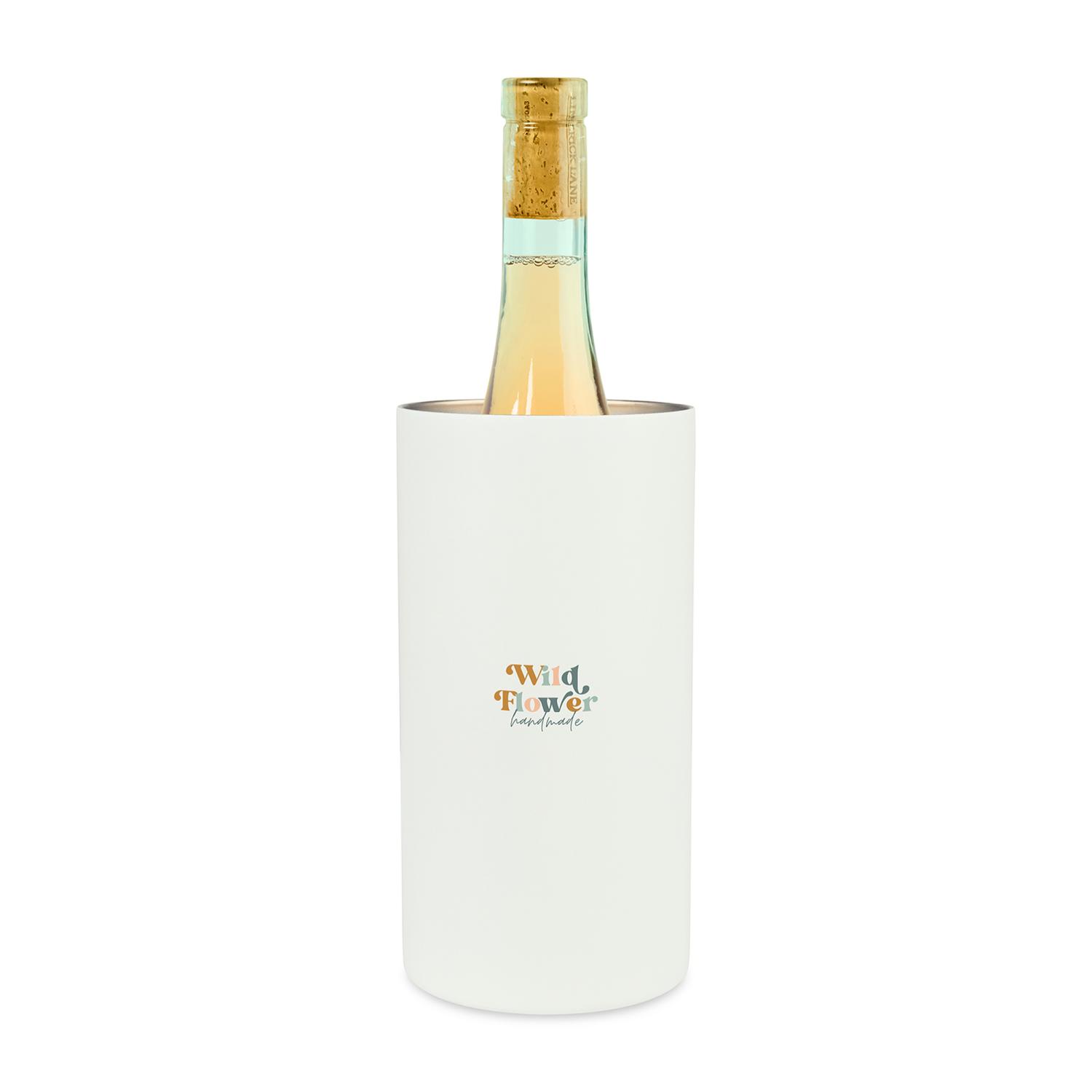 Aviana Rowan Recycled Stainless Steel Wine Chiller - Marshmallow