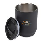 Aviana Rowan Recycled Stainless Steel Wine Tumbler - 15 Oz. - Black - 2