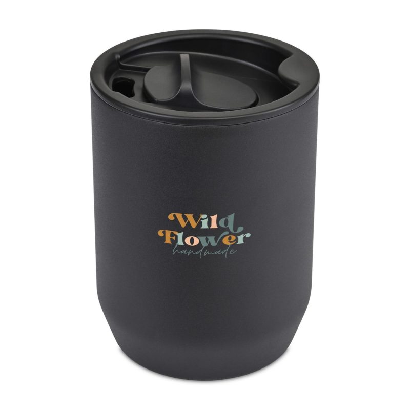 Aviana Rowan Recycled Stainless Steel Wine Tumbler - 15 Oz. - Black - 3